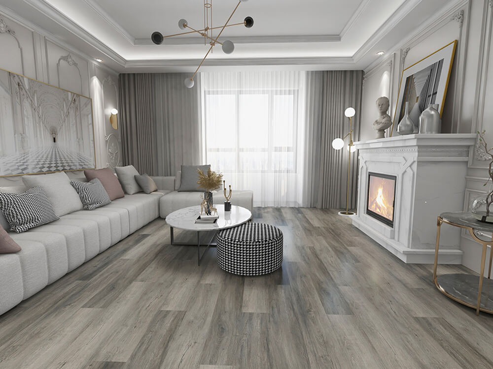 کفپوش LVT پشت خشک