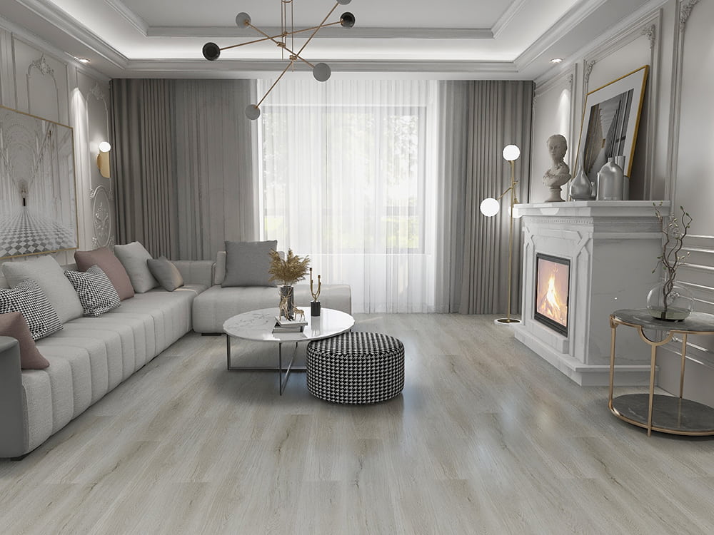 کفپوش LVT پشت خشک
