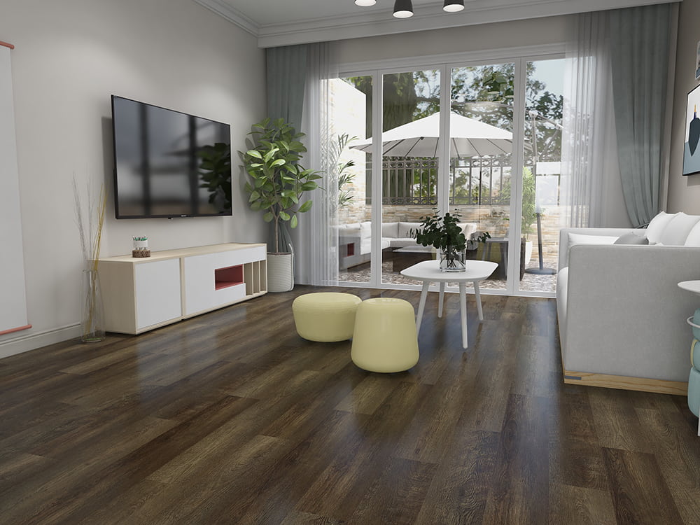 کفپوش LVT پشت خشک